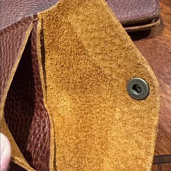 Portland Leather Goods Bifold Wallet and Mini Envelope Wallet in Nutmeg Bundle! - Picture 4 of 16